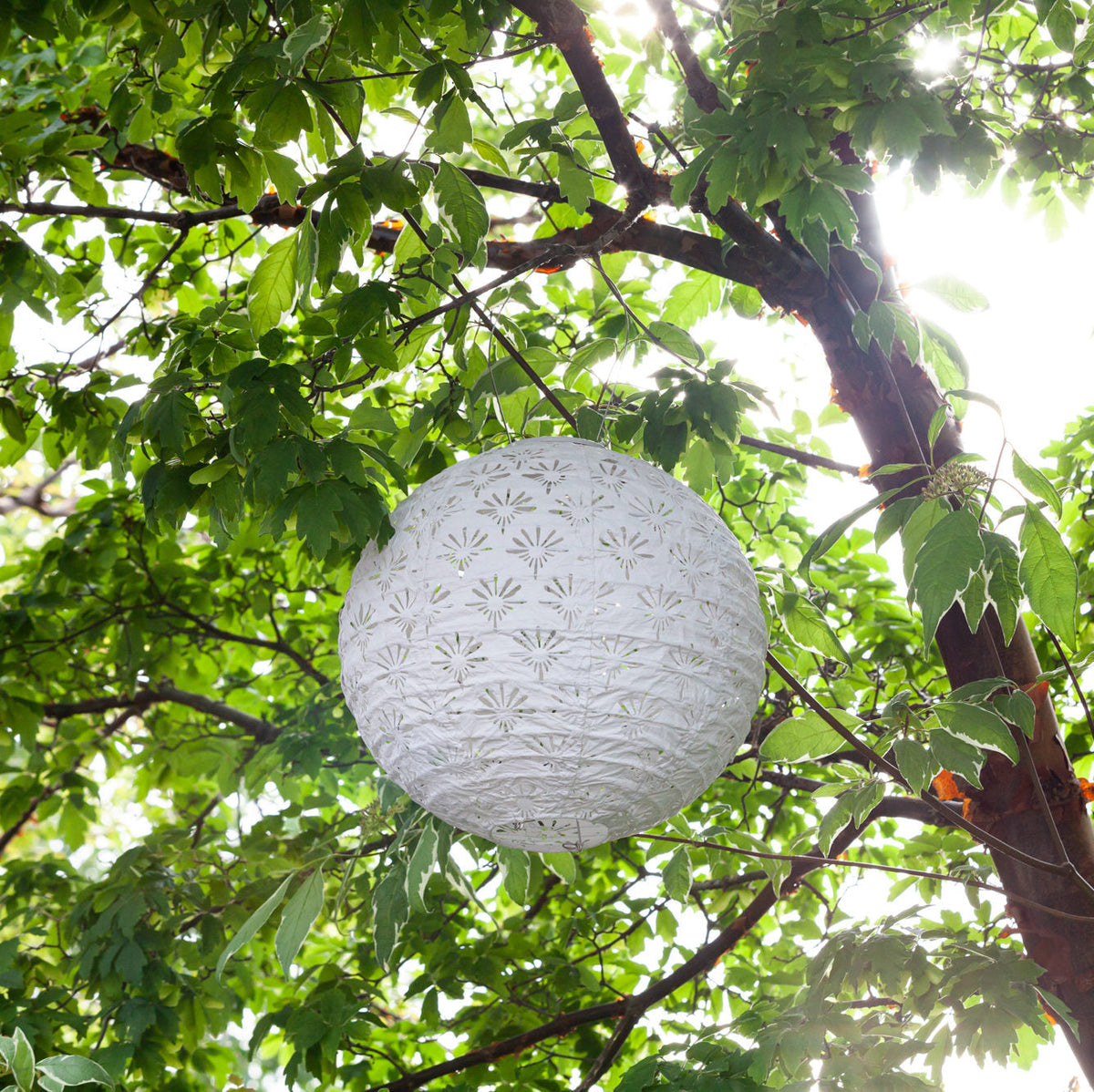 Soji Stella - Deco Globe - 12" Solar Lantern