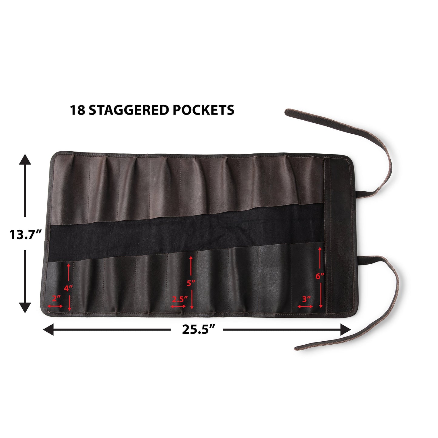 Theodore Leather Tool Roll