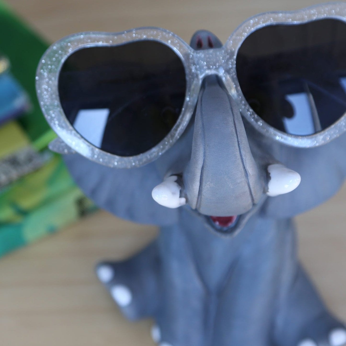 Happy Elephant Eyeglass Holder