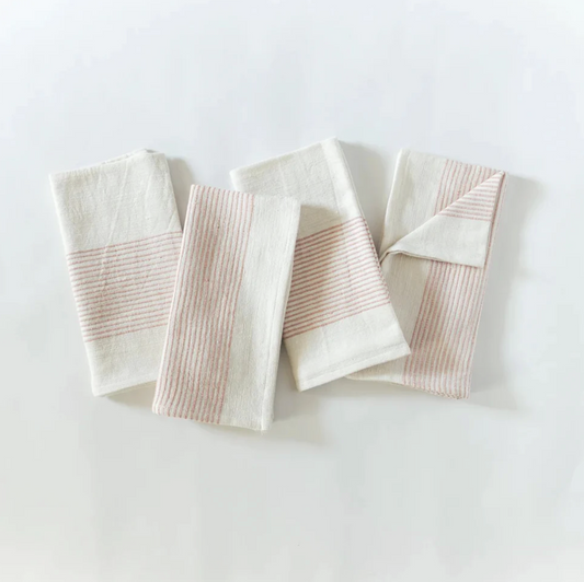 S/4 Riviera Cotton Napkins - Osadia Concept Store
