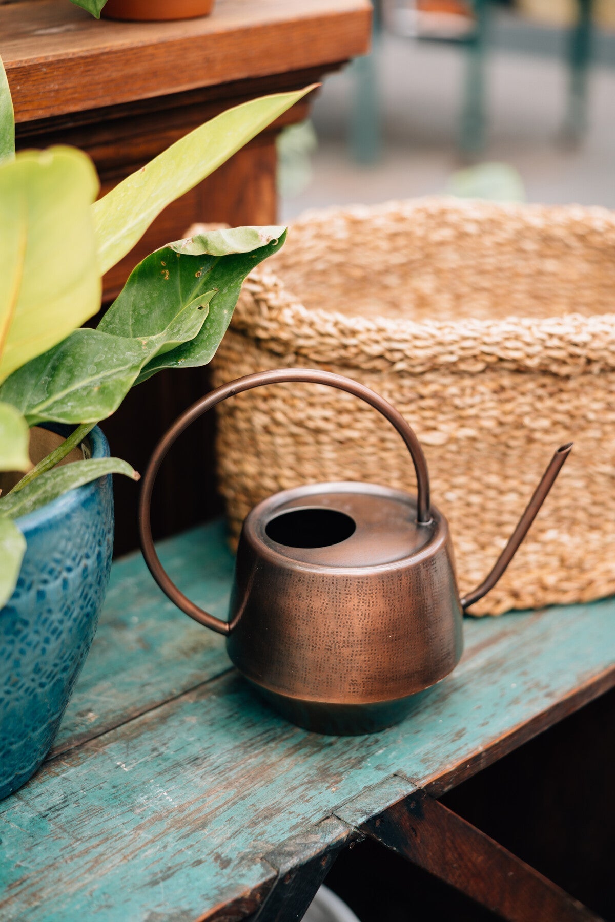 Antique Copper Watering Can - Osadia Concept Store