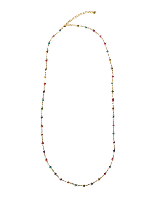 Dotted Kantha Milieu Necklace