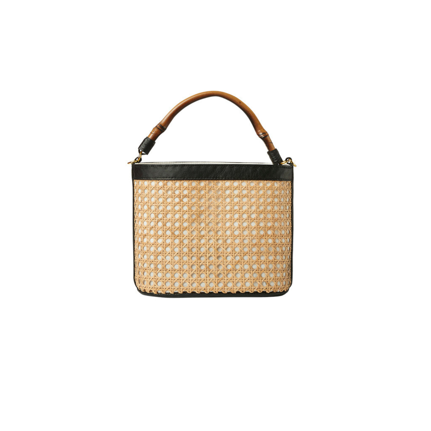 Tara Cane Wicker Bucket Bag