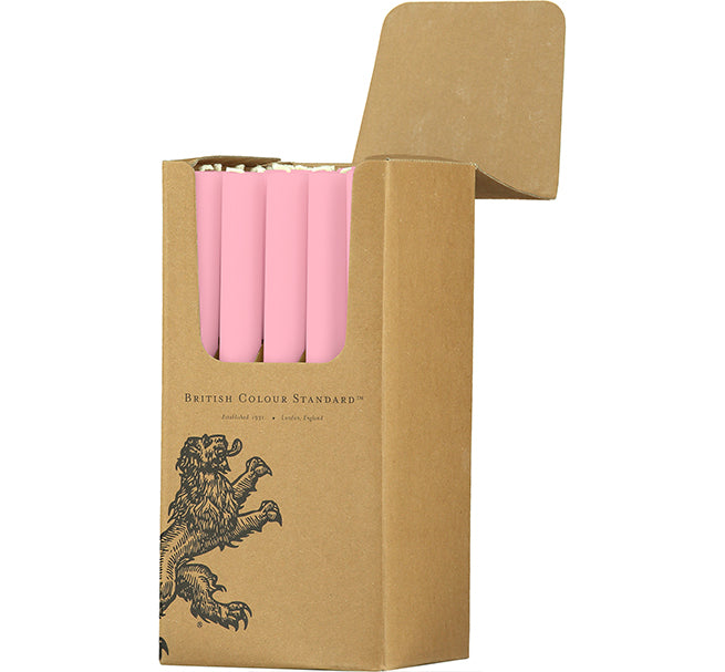 S/25 Orchid Pink Dinner Candles