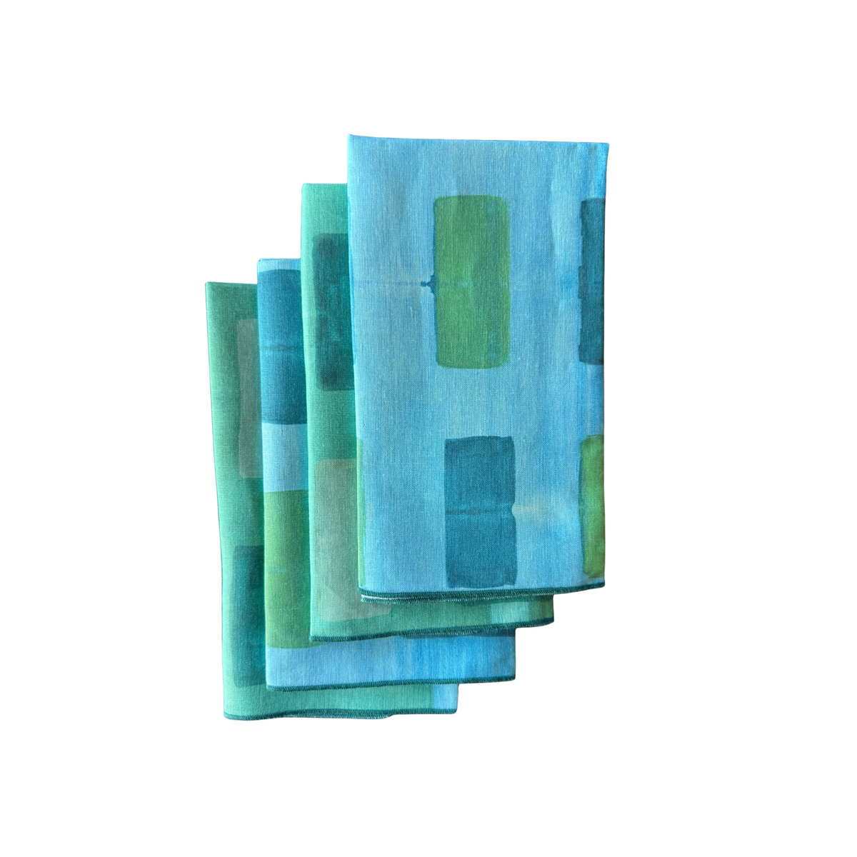 S/4 Blue Tapestry Napkin