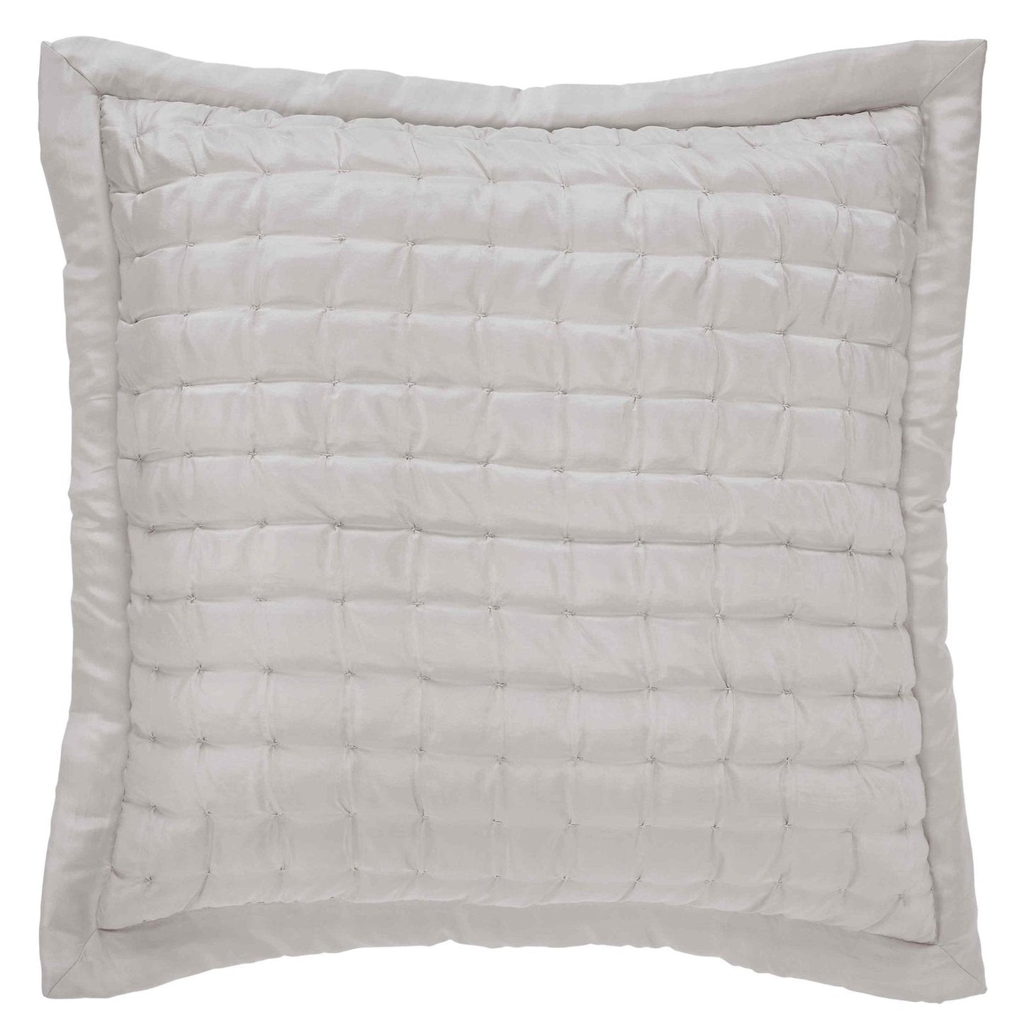 Madison Hand Pinched Silk Quilt Sham - Clearance
