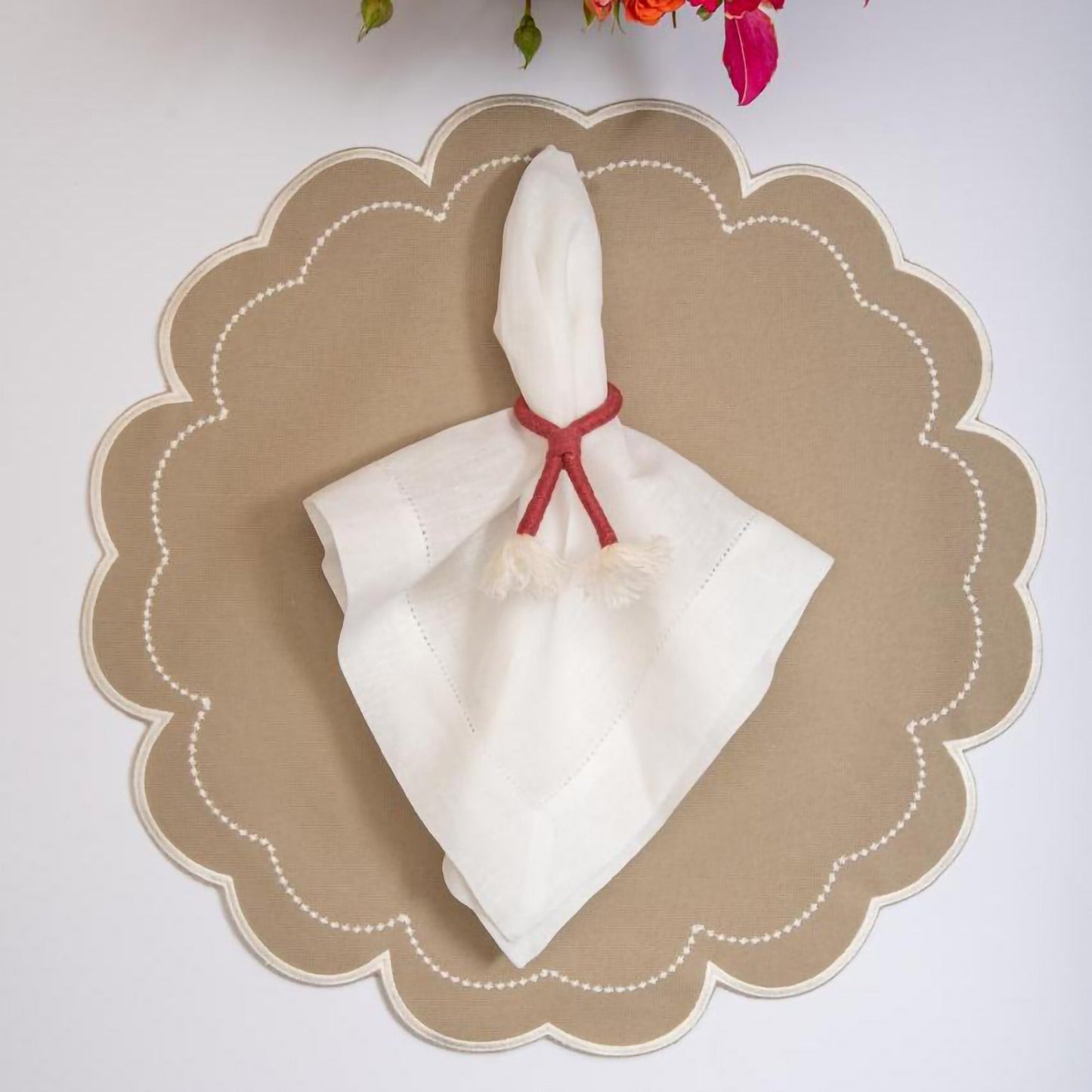Nautical Knot Napkin Rings (Set of 4)