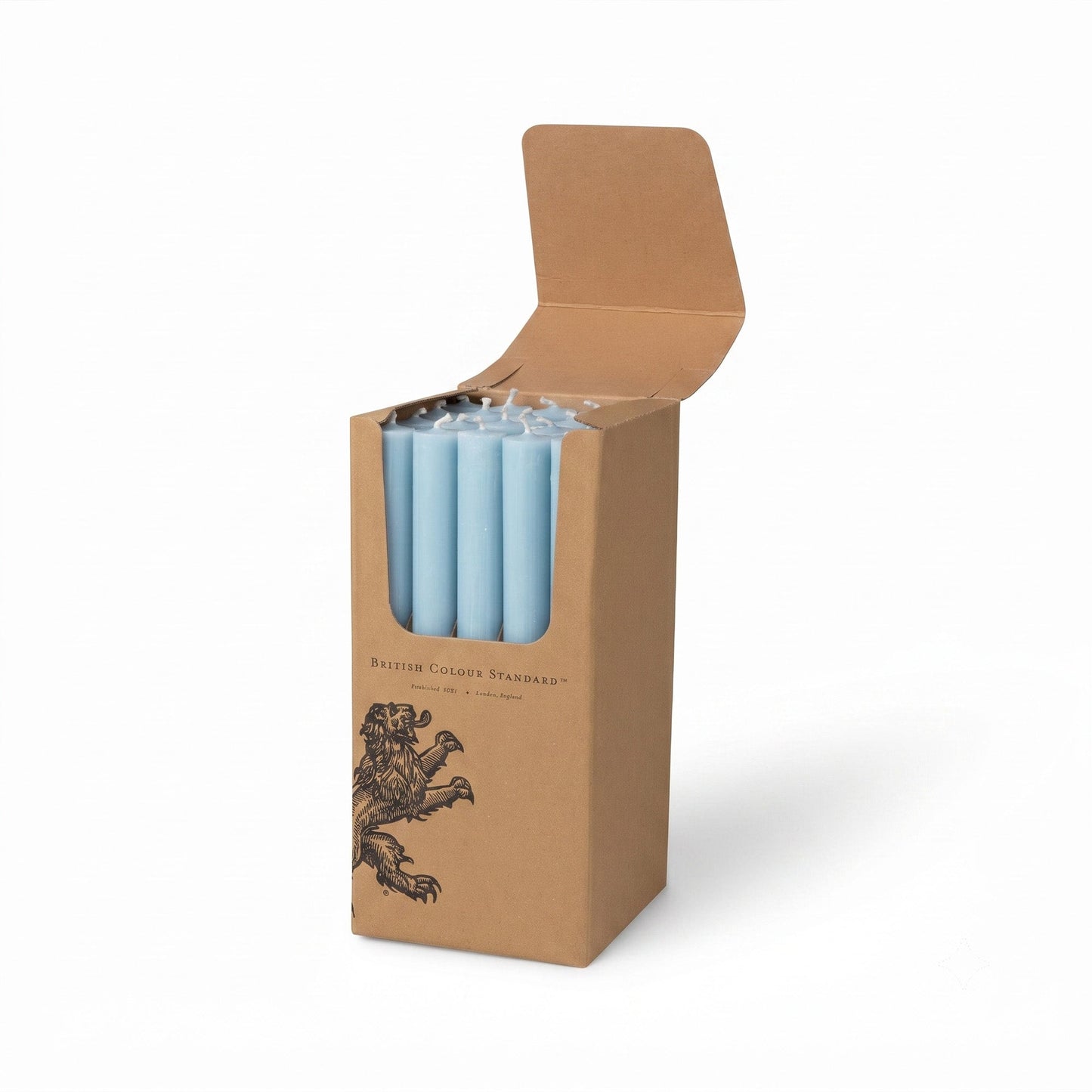S/25 Powder Blue Dinner Candles
