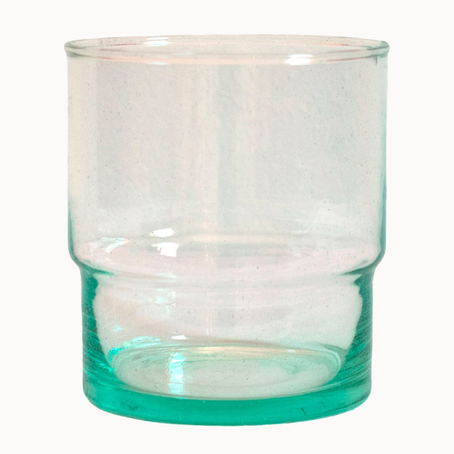Moroccan Handblown Column Glasses | Set of Two - Osadia Concept Store