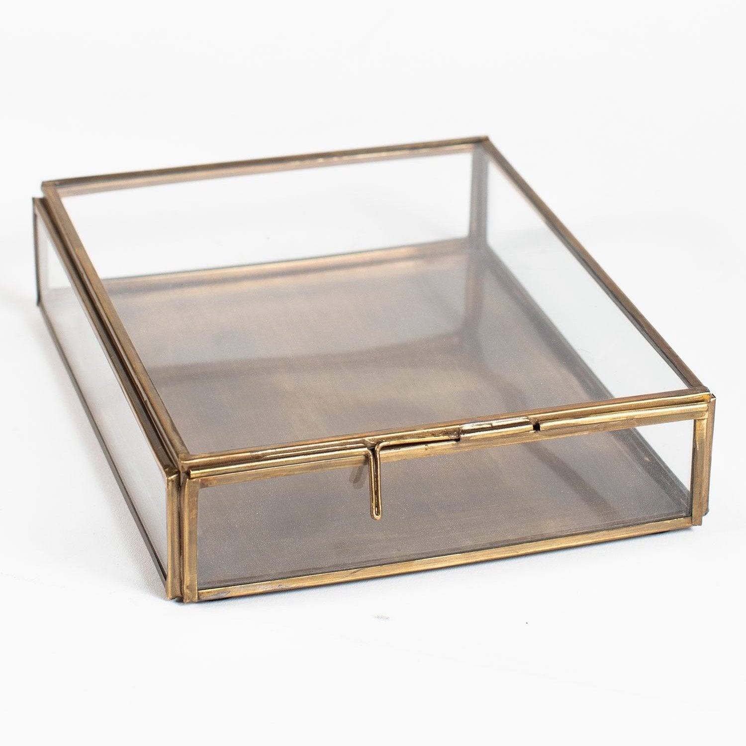 Antiqued Brass Keepsake Box - Osadia Concept Store