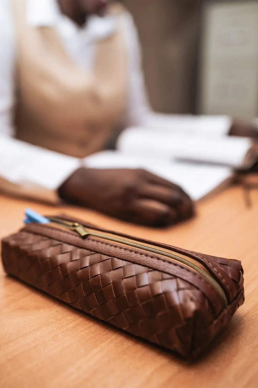 Woven Pencil Case