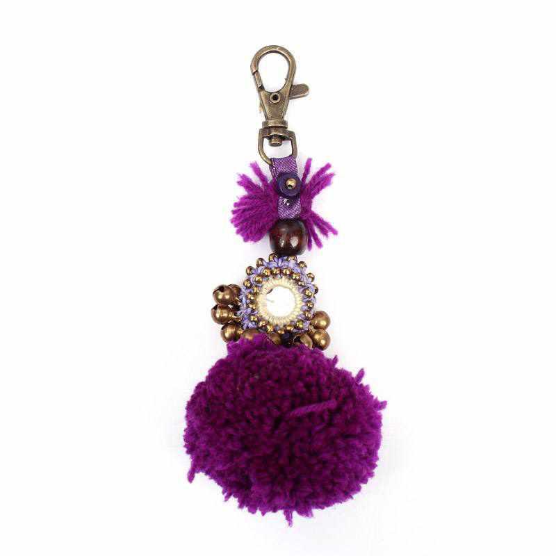Jupiter Pom Pom Zipper Pull - Thailand