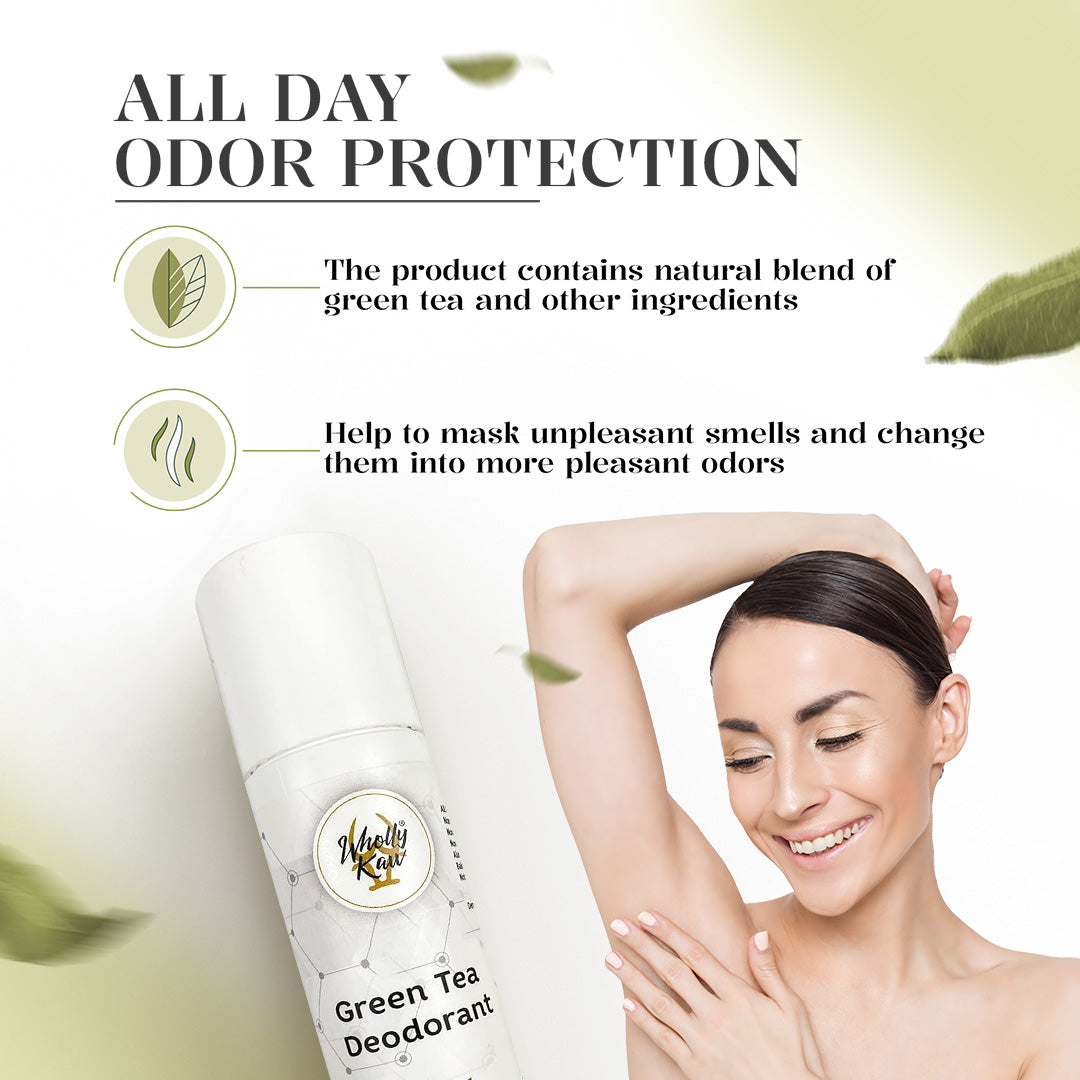 Green Tea Deodorant - Dermatologist Tested