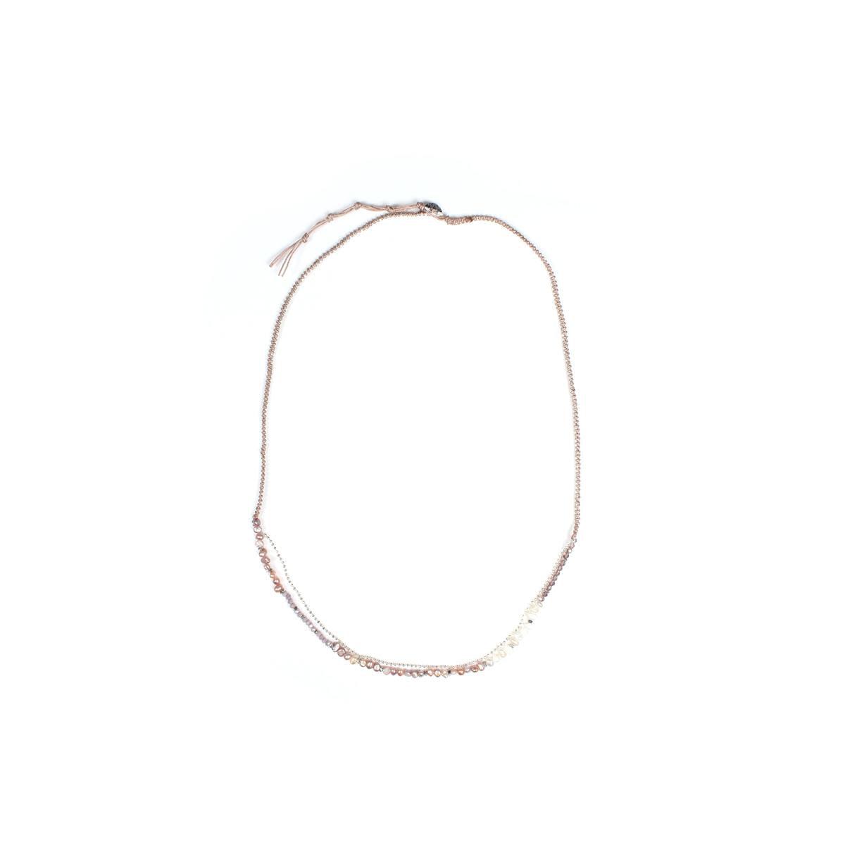 Anita Bead and Chain Wrap Bracelet | Necklace Assorted - Thailand