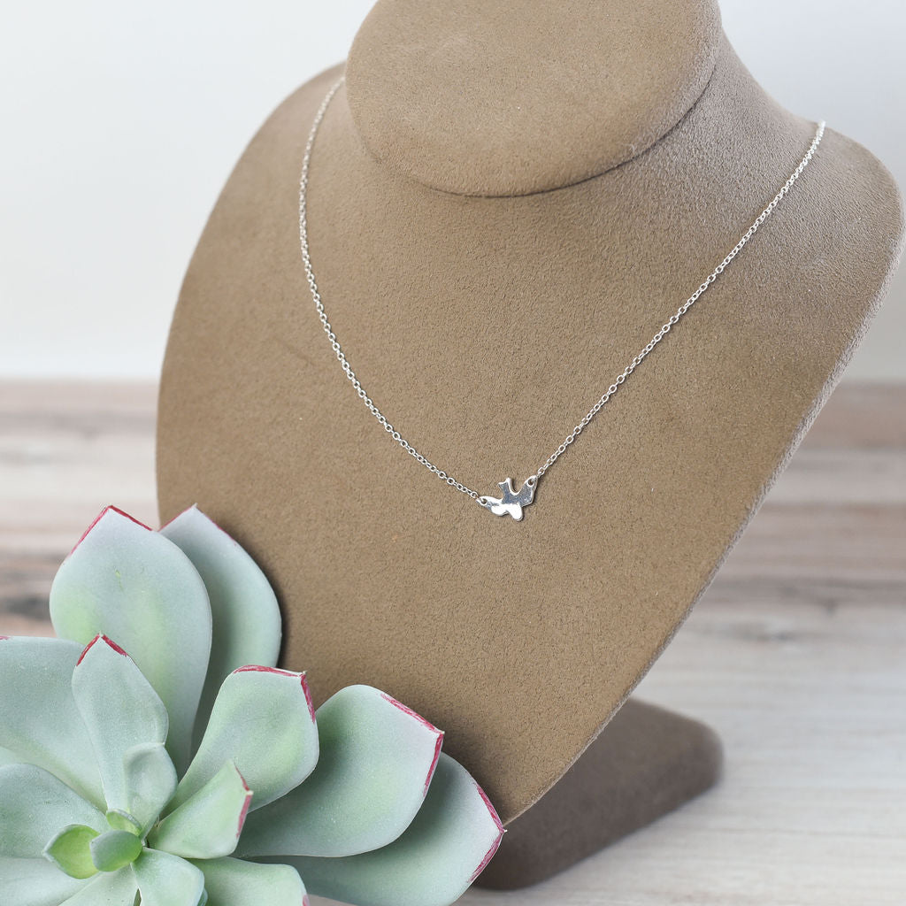 Peace Dove Pendant Necklace