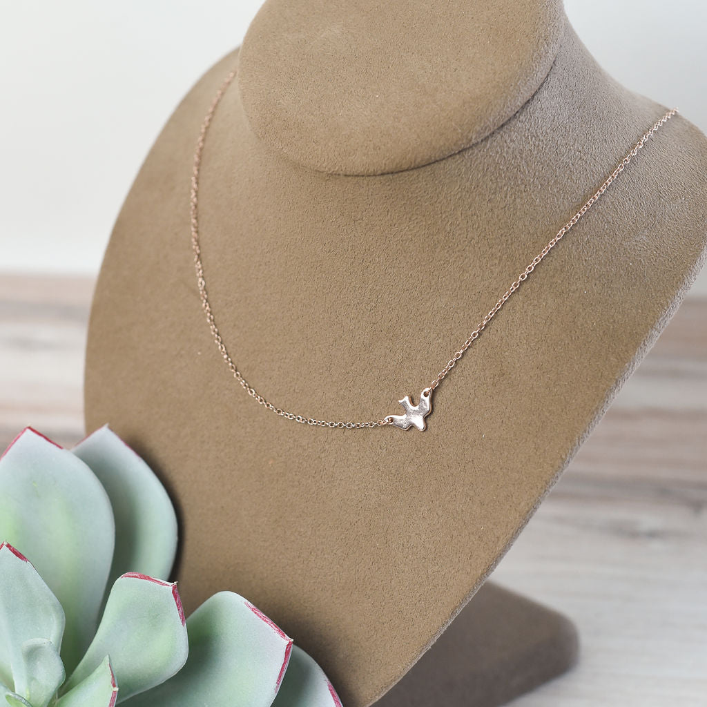 Peace Dove Pendant Necklace