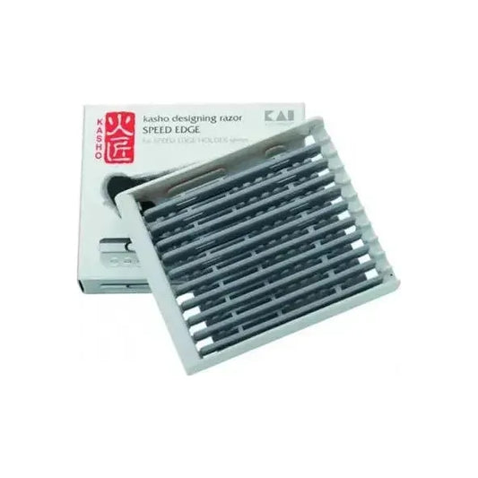 Kai Kasho Spare Blades for Speed Edge Razor 10 Piece