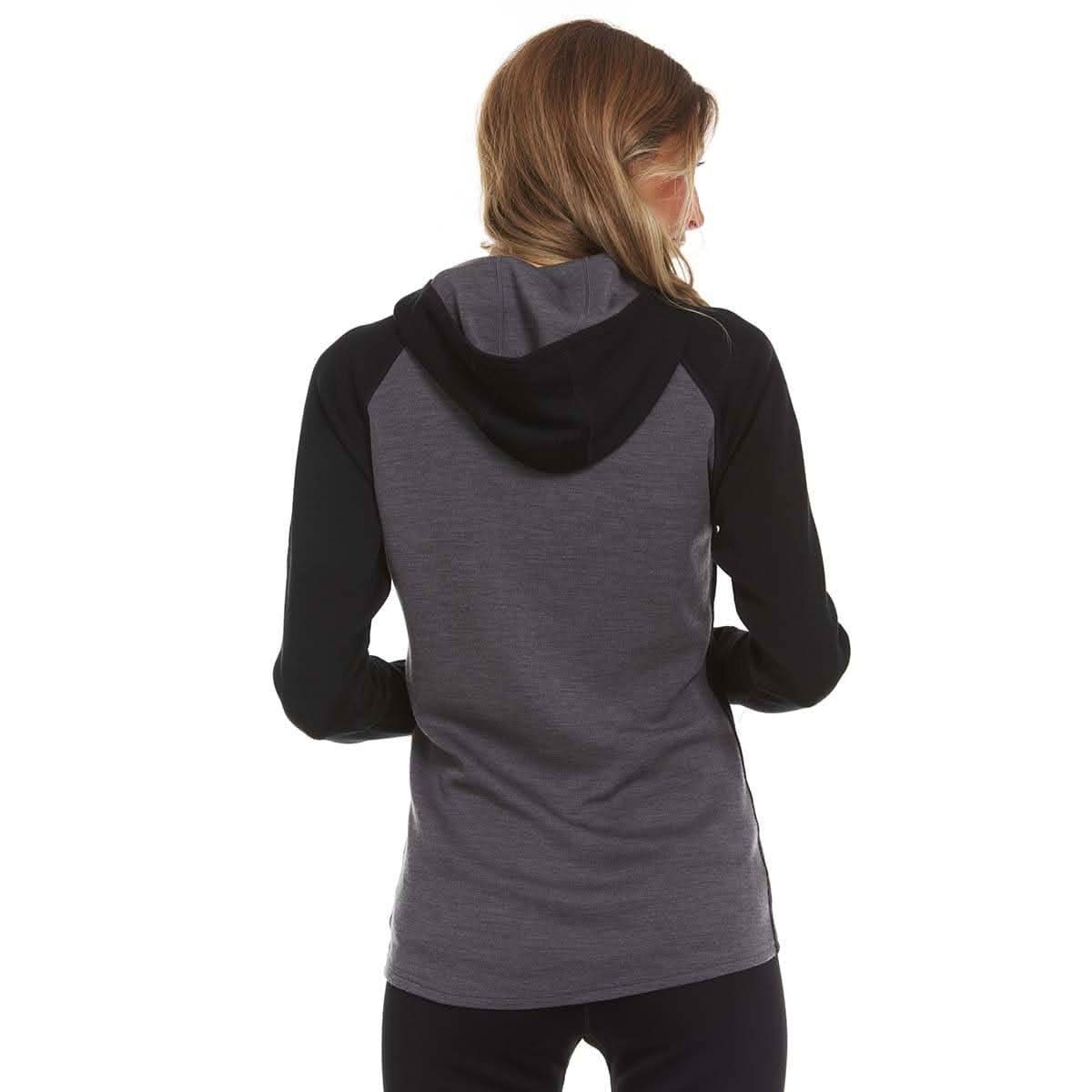 Women's Full Zip Merino Hoodie - Midweight