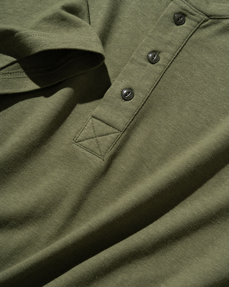 EcoKnit™ Short-Sleeve Henley