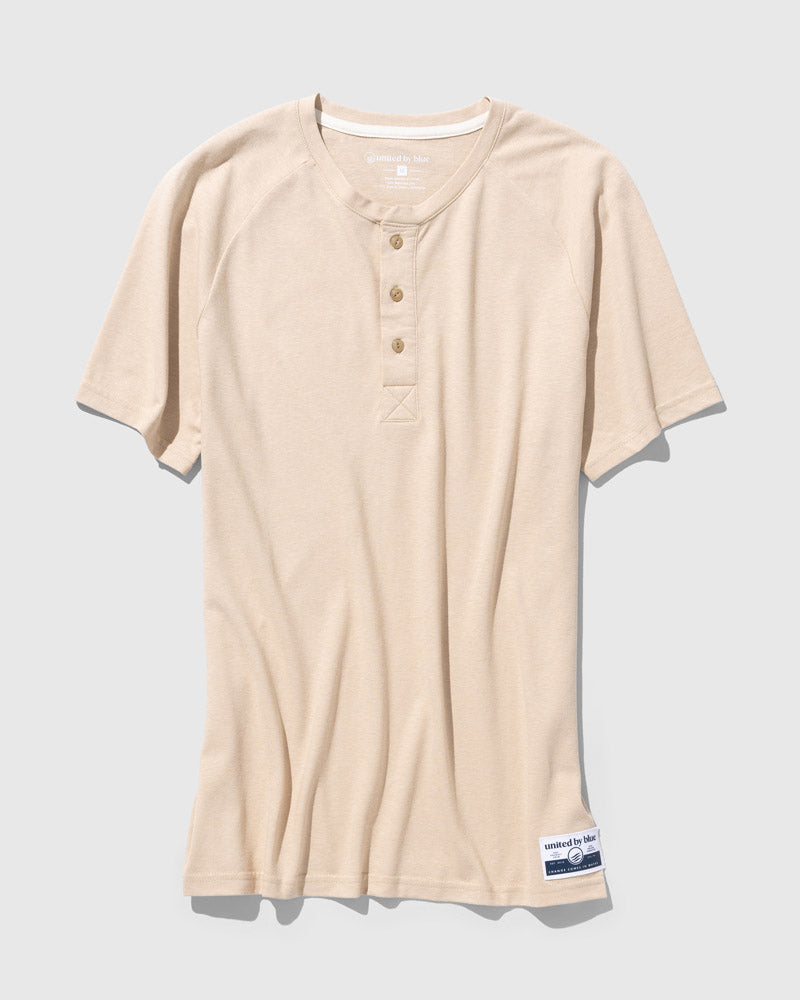 EcoKnit™ Short-Sleeve Henley