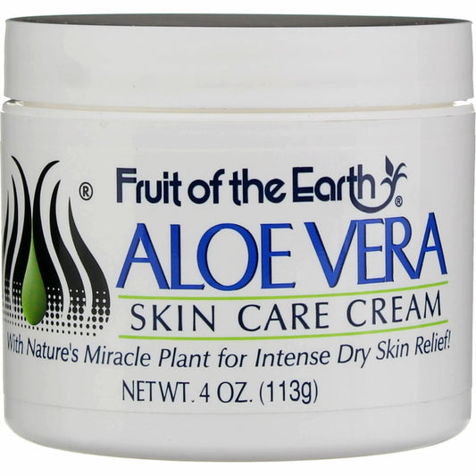 Fruit of the Earth Aloe Vera Skin Care Cream, 4 Oz