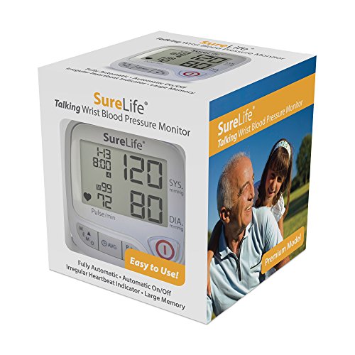 SureLife Premium Talking Wrist Blood Pressure Monitor