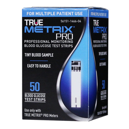 True Metrix Pro Blood Glucose Test Strips