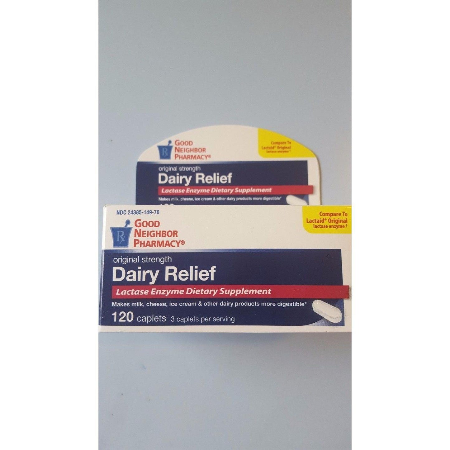 G.n.p. Dairy Relief Caplets 120