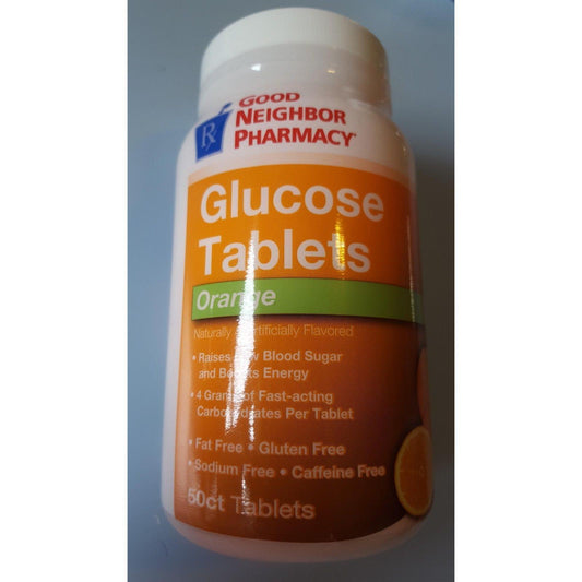 Good Neighbor Pharmacy GNP Glucose Tab Orange
