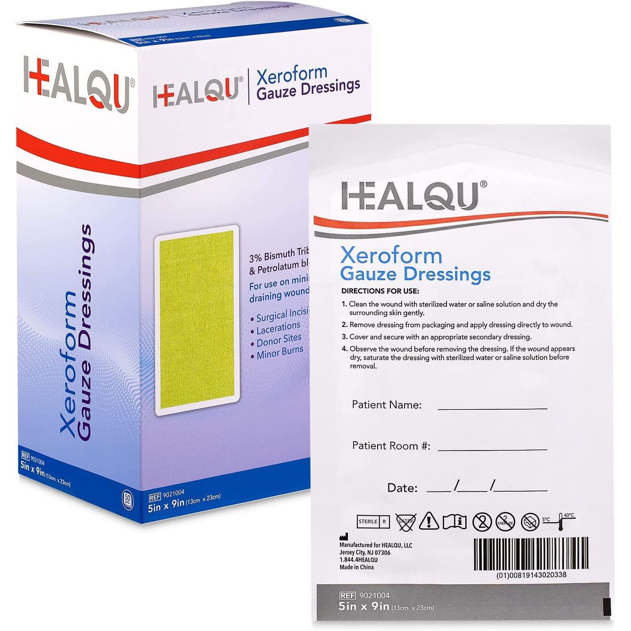 Xeroform 5 X 9 Petrolatum Gauze Dressings 50 Ct