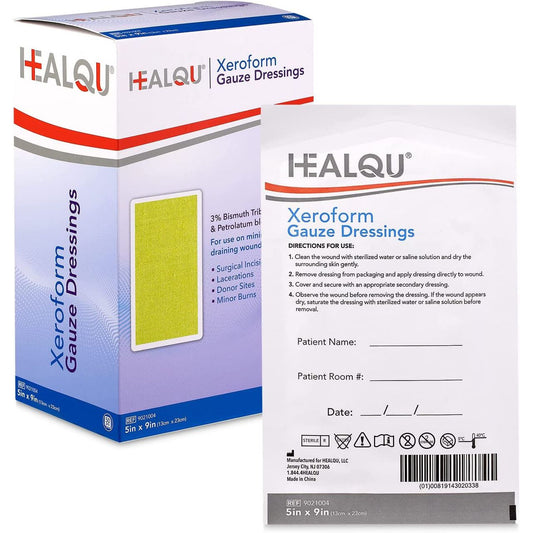 Xeroform 5 X 9 Petrolatum Gauze Dressings 50 Ct