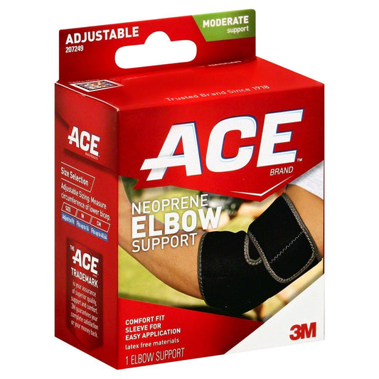 Ace Brand Neoprene Elbow Support, Adjustable Brace, One Size