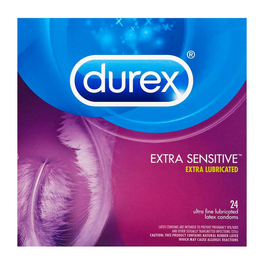Durex Extra Sensitive Ultra Thin Lubricated Condoms