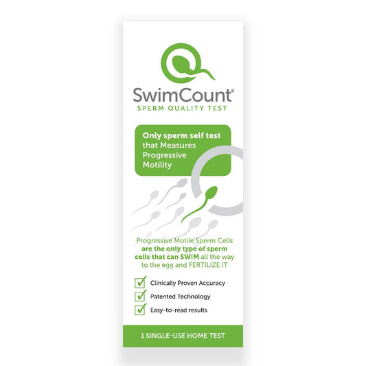 SwimCount Sperm Quality At-Home Male Fertility Test