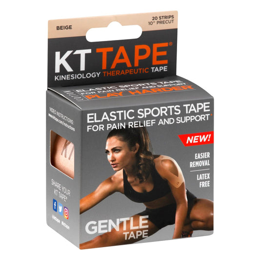 KT Tape Elastic Sports Kinesiology Therapeutic, Gentle Beige