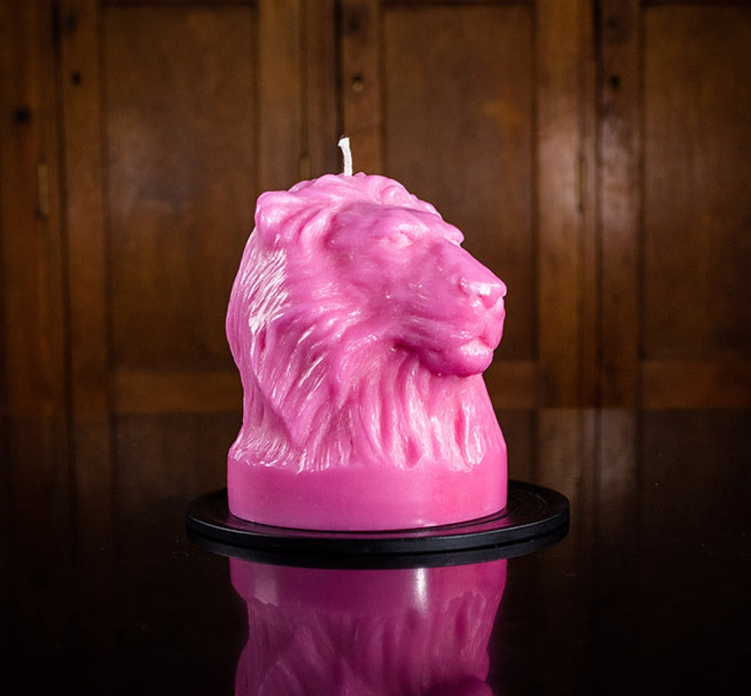 Neyron Rose Lion Head Candle