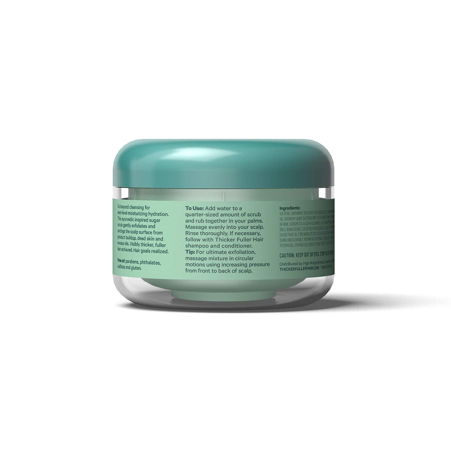 Thicker Fuller Hair Purifying Sugar Scalp Scrub Brand