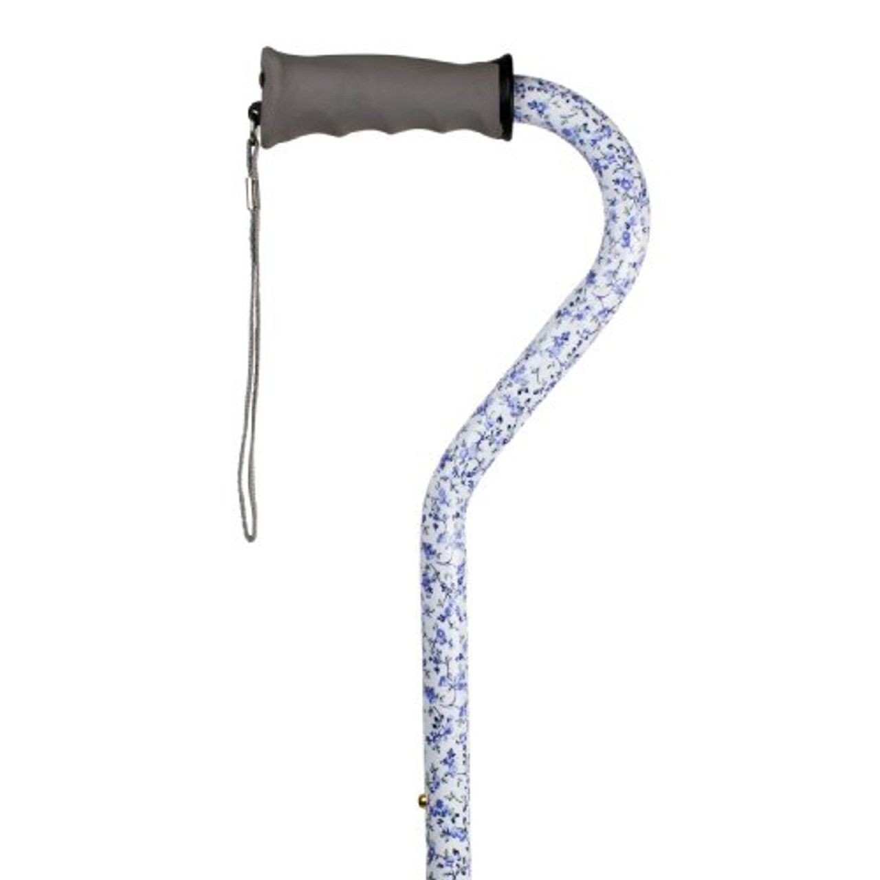 Carex Ergo Offset Cane Blueower