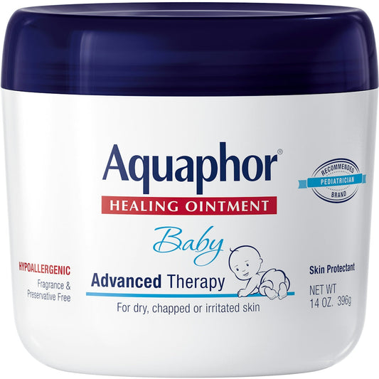 Aquaphor Baby Advanced Therapy Healing Ointment Skin Protectant Jar