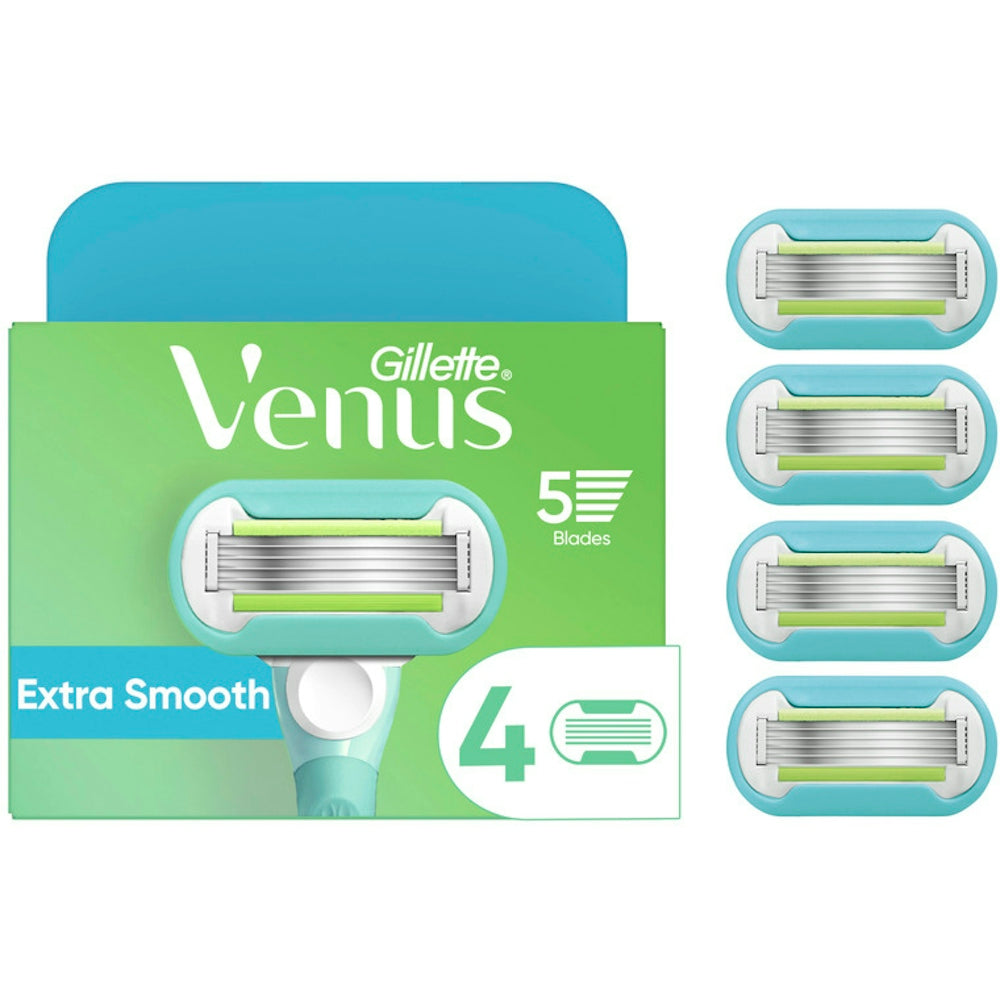 Gillette Venus Extra Smooth Women's Razor Blade Refills Cartridges