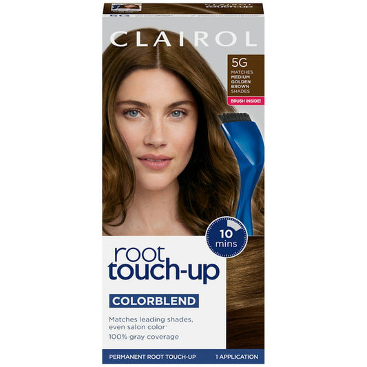 Clairol Nice N Easy Root Touch Up Permanent Hair Color 5G Matches Medium Golden Brown Shades