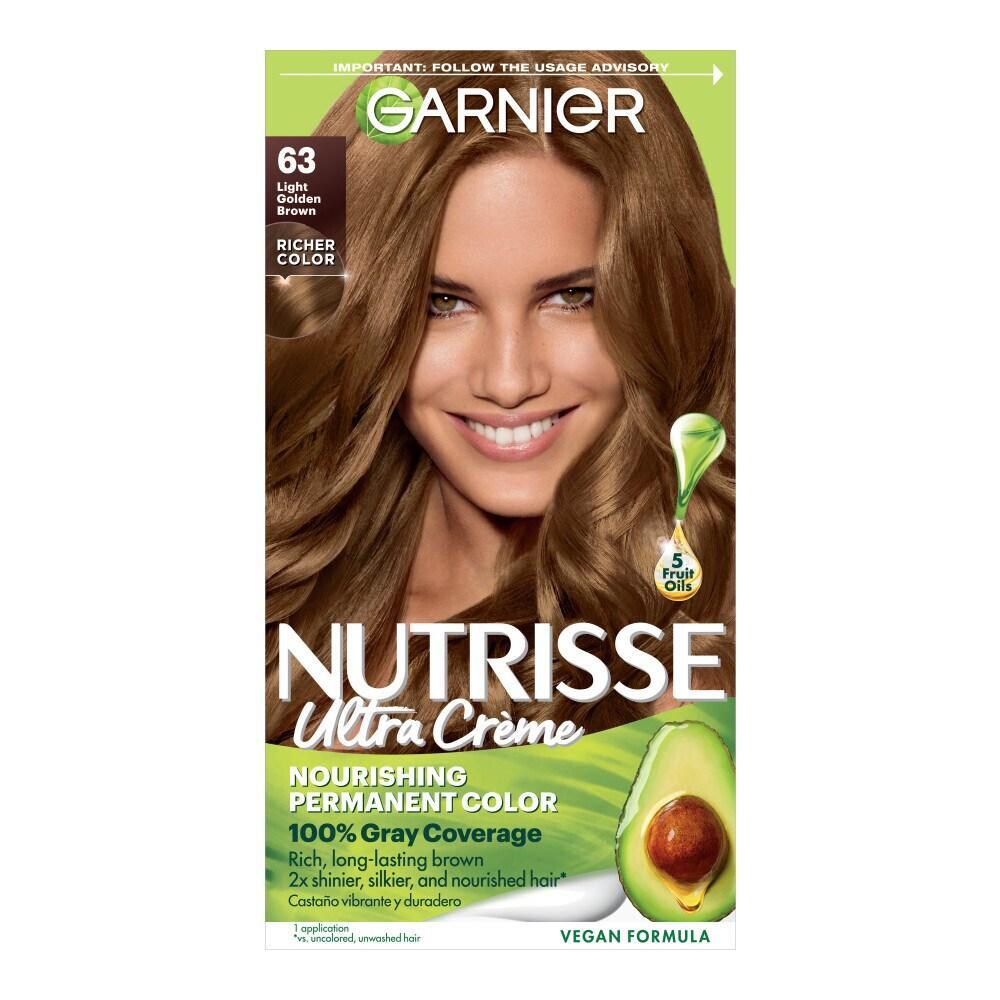 Nutrisse Garnier Nourishing Permanent Hair Color 63 Light Golden Brown