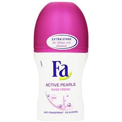 Fa Roll On Active Pearls Rose Fresh 50ml