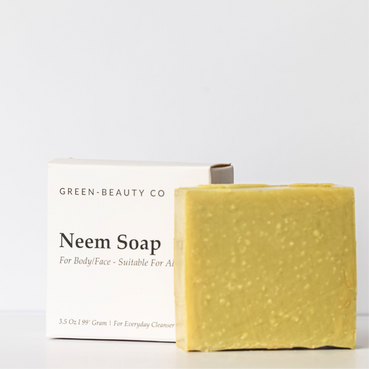 Neem Soap: Non-Toxic Face & Body Wash (Tridoshic)