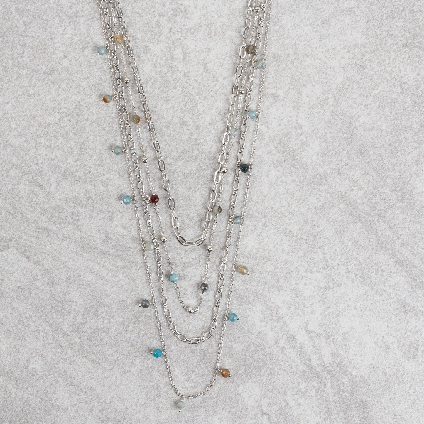 Nanda Layered Beaded Necklace - Osadia Concept Store