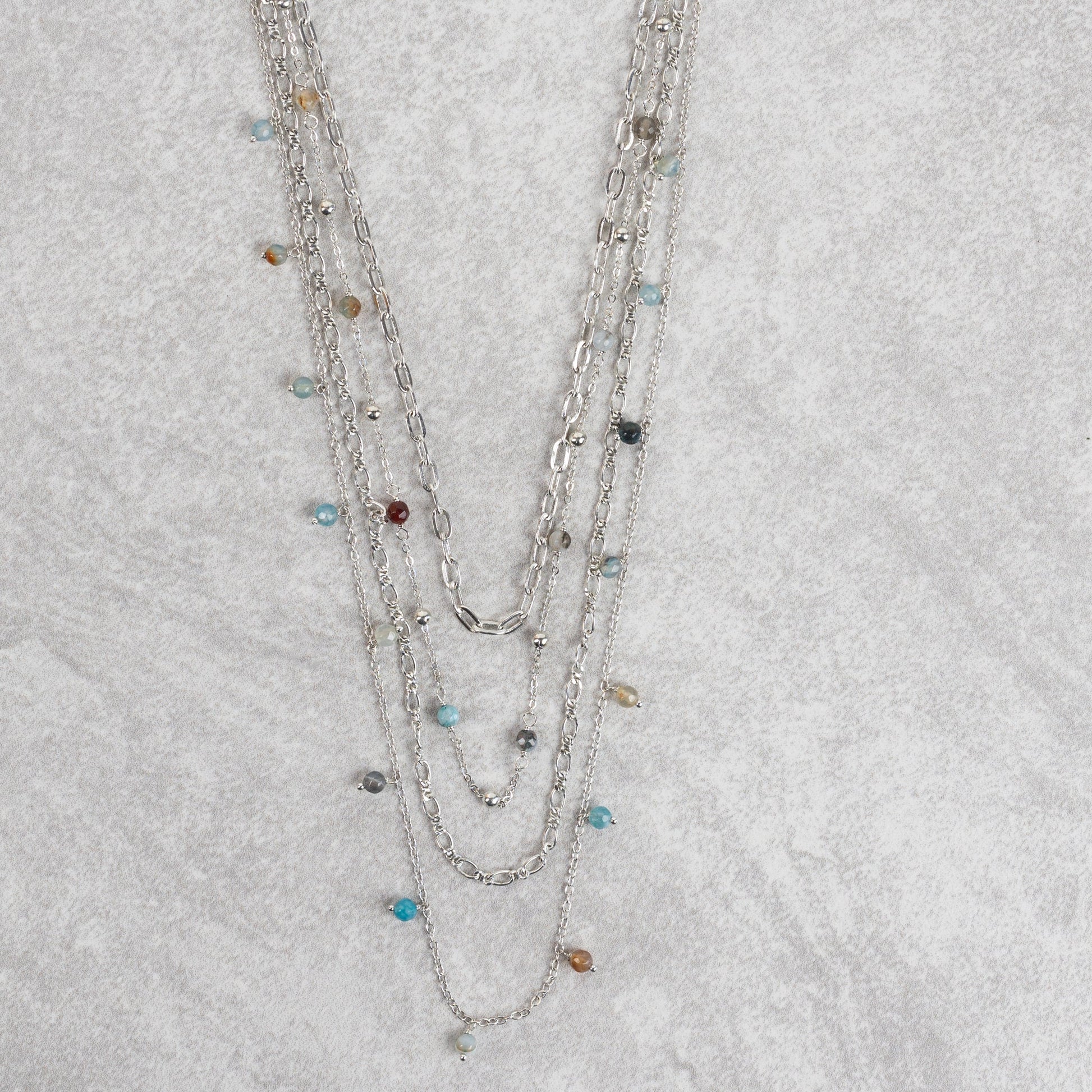 Nanda Layered Beaded Necklace - Osadia Concept Store