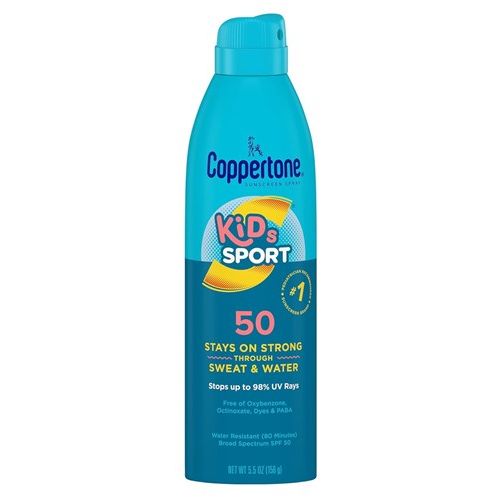 Coppertone Spf#50 Kids Sport Spray 5.5oz (18245) 6 Or More=Unit Price $9.38 Case Pack Info: 12 Units
