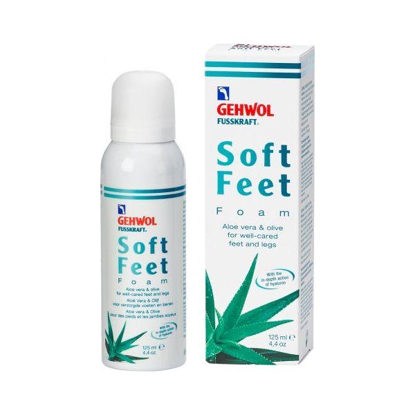 Gehwol Soft Feet Mousse avec Aloes 125ml - 4.2 Oz