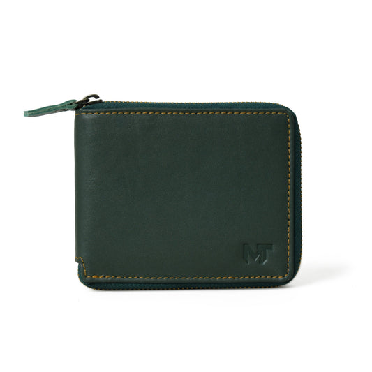 Adams Bi-Fold Wallet- Green - Osadia Concept Store