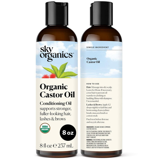 Sky Organics Organic Castor Oil - 1 Fl Oz